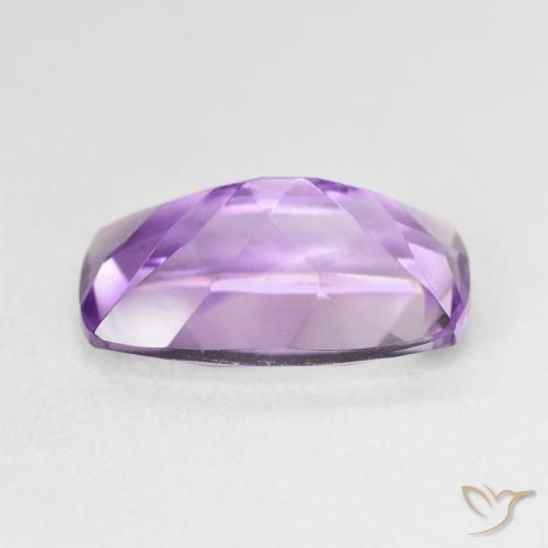 Ametista Medium Light Purplish-Violet naturale da 5.98 ct, Cuscino, VVS