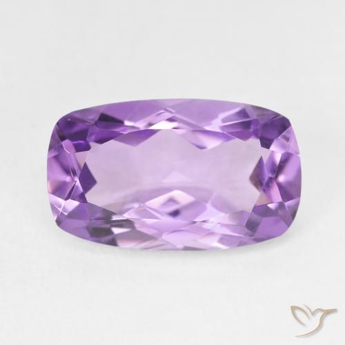 5.85ct Naturale violaceo Ametista, Cuscino, VVS