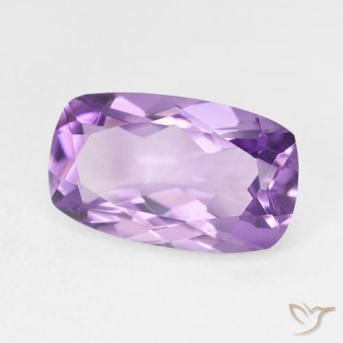 Ametista violaceo naturale da 5.85 ct, Cuscino, VVS