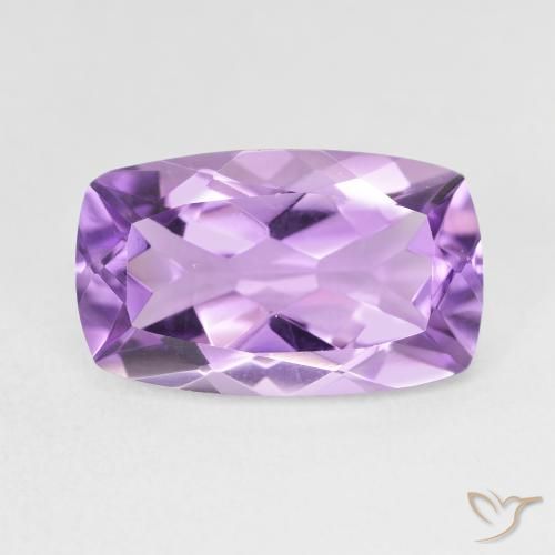 5.80ct Naturale violaceo Ametista, Cuscino, VVS