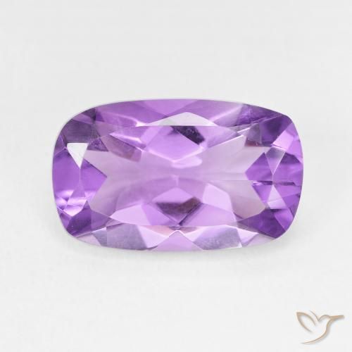 4.98ct Naturale violaceo Ametista, Cuscino, VS