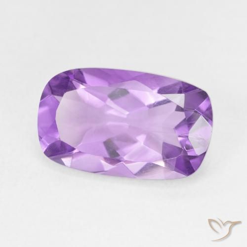 Ametista violaceo naturale da 4.98 ct, Cuscino, VS
