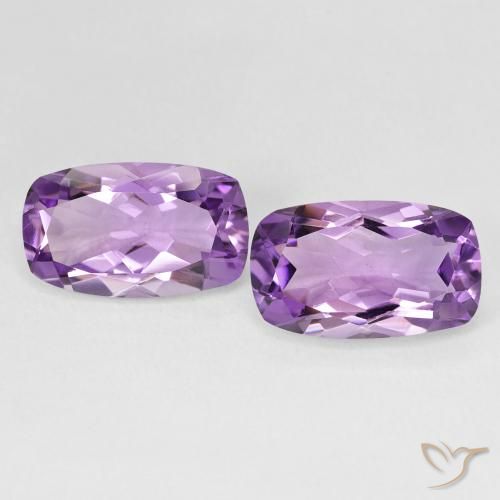 10.69ctw Naturale Melanzane Viola Ametista, Cuscino, VVS