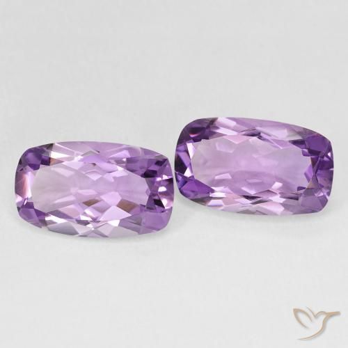 Gemme di Ametista Melanzane Viola naturale da 10.69 ct, Cuscino, VVS