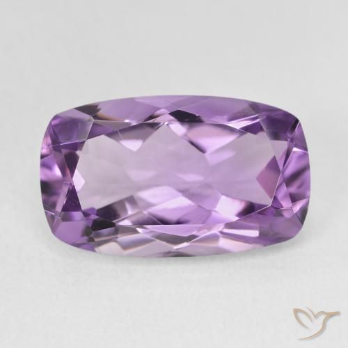5.53ct Naturale Melanzane Viola Ametista, Cuscino, VVS