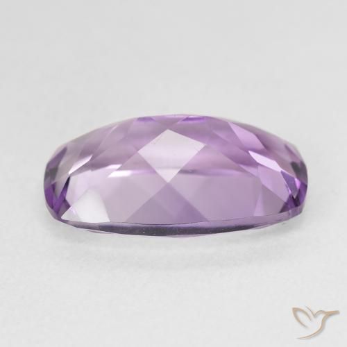 Ametista Melanzane Viola naturale da 5.53 ct, Cuscino, VVS