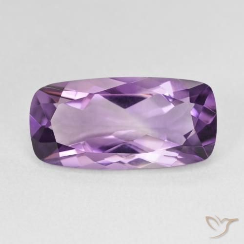 6.83ct Naturale Viola medio Ametista, Cuscino, VVS