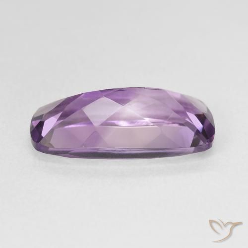 Ametista Viola medio naturale da 6.83 ct, Cuscino, VVS