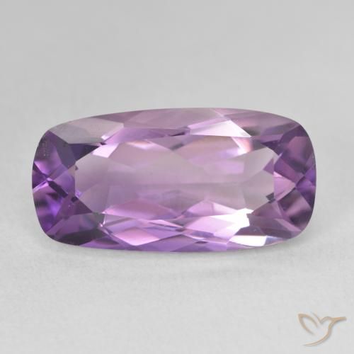 7.53ct Naturale Viola chiaro-medio Ametista, Cuscino, VVS