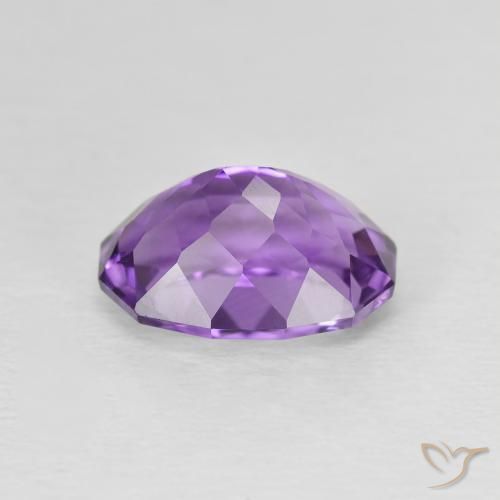 Ametista Violetto rosato naturale da 2.52 ct, Ovale, VVS