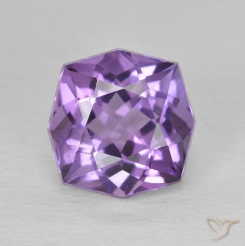 2.43ct Naturale Viola Iris Rosato Ametista, Taglio a fantasia, VS-SI