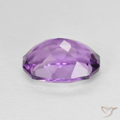 Ametista violaceo naturale da 2.82 ct, Ovale, VVS-VS