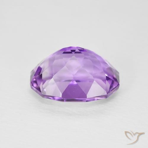 Ametista Viola-Rosa Medio naturale da 3.23 ct, Ovale, VS