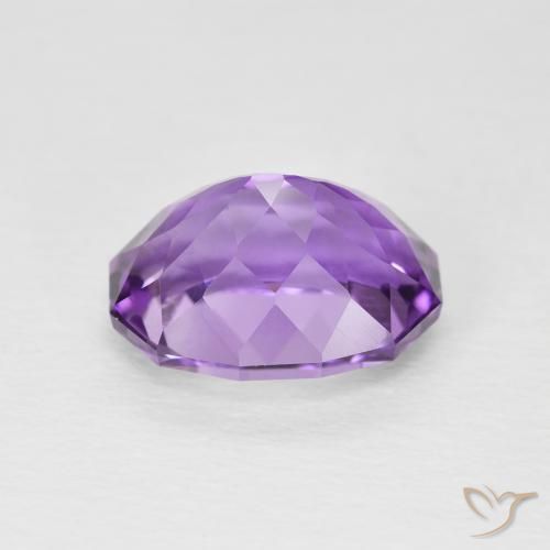 Ametista Viola medio naturale da 2.96 ct, Ovale, VS