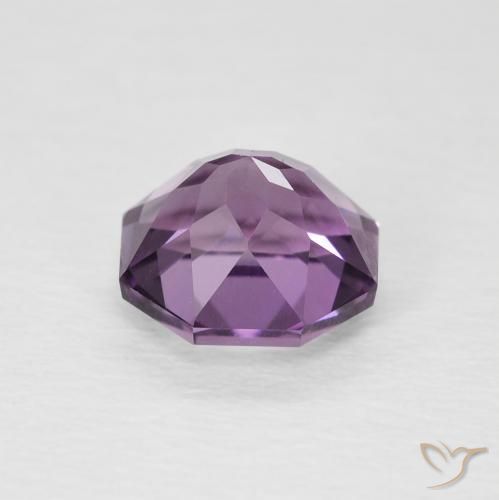 Ametista Viola chiaro-medio naturale da 1.33 ct, Ottagonale / Taglio smeraldo, VS