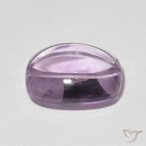 Ametista Viola chiaro naturale da 7.65 ct, Taglio a fantasia, Trasparente