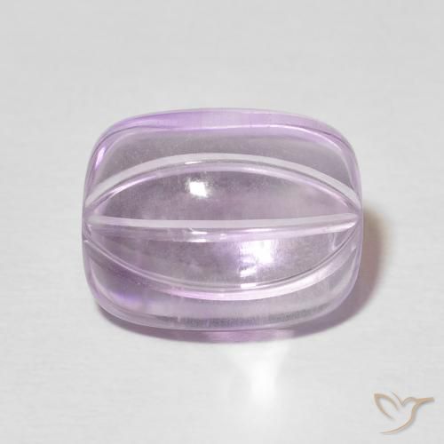 5.61ct Naturale Viola chiaro Ametista, Taglio a fantasia, Trasparente