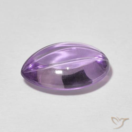 Ametista Viola chiaro naturale da 5.67 ct, Forma a pera, Trasparente