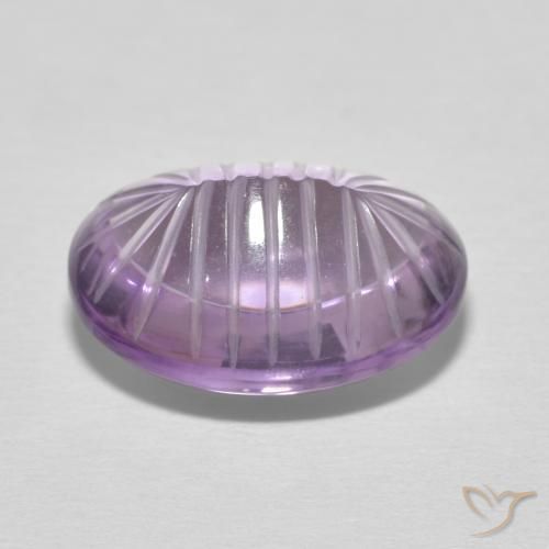 Ametista Iris Violetta naturale da 8.02 ct, Ovale, Trasparente