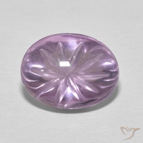 4.84ct Naturale Magenta Ametista, Ovale, Trasparente