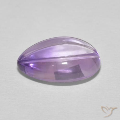 Ametista Iris Violetta naturale da 5.09 ct, Forma a pera, Trasparente