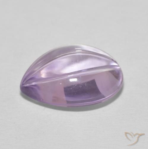 Ametista Magenta chiaro naturale da 6.20 ct, Forma a pera, Trasparente