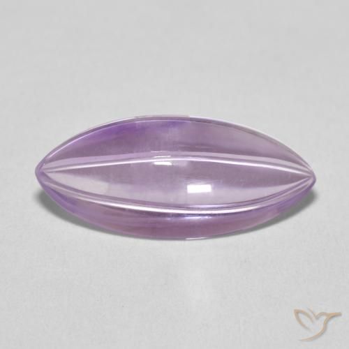 6.01ct Naturale Viola rosa medio Ametista, Taglio marquise, Trasparente