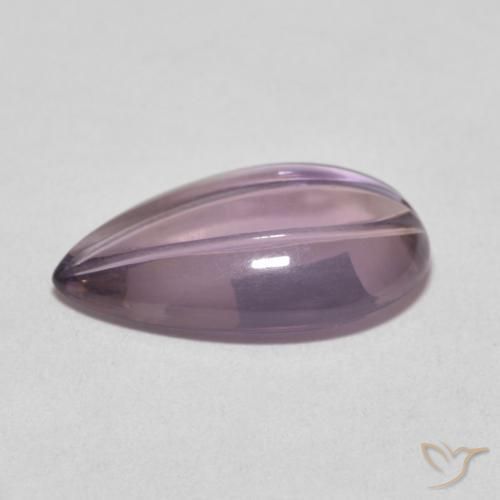 Ametista Viola chiaro naturale da 5.33 ct, Forma a pera, Trasparente