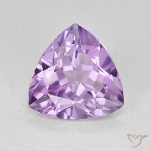 2.87ct Naturale Iris Violetta Ametista, Taglio trillion, VVS-VS