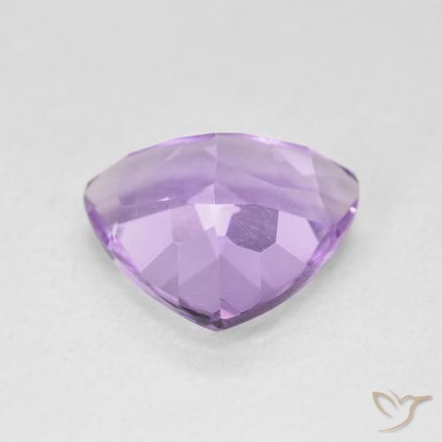 Ametista Iris Violetta naturale da 2.69 ct, Taglio trillion, VVS-VS