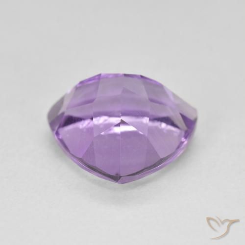 Ametista Viola medio naturale da 3.00 ct, Taglio trillion, VS
