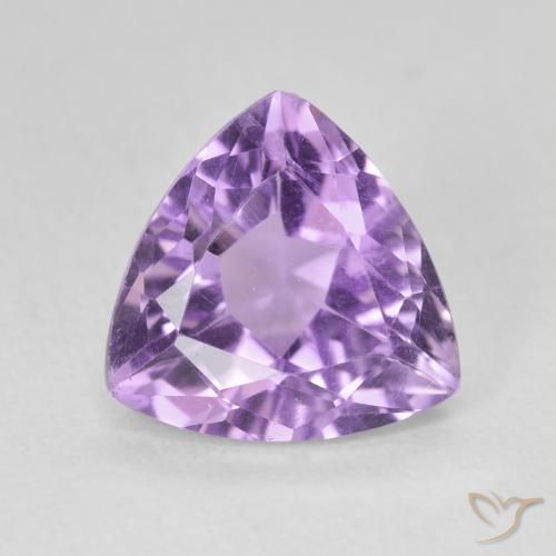 2.88ct Naturale Viola medio Ametista, Taglio trillion, VS