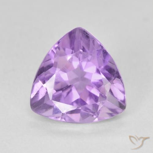 3.13ct Naturale Viola medio Ametista, Taglio trillion, VS