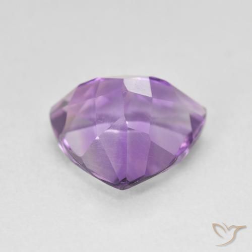 Ametista violaceo naturale da 2.94 ct, Taglio trillion, VS
