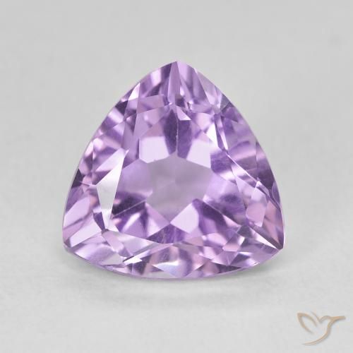 2.98ct Naturale Viola medio Ametista, Taglio trillion, VS