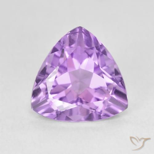 2.88ct Naturale Viola violaceo intenso Ametista, Taglio trillion, VS