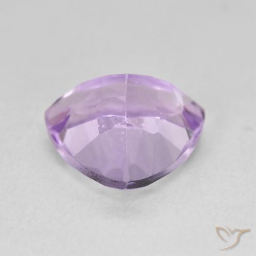 Ametista Viola tendente al rosa naturale da 3.03 ct, Taglio trillion, VS