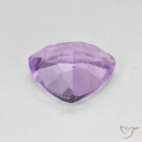 Ametista Iris Violetta naturale da 2.73 ct, Taglio trillion, VVS