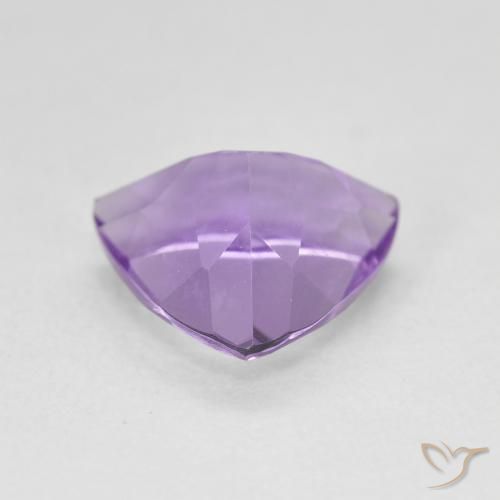 Ametista Viola scuro naturale da 2.71 ct, Taglio trillion, VVS-VS