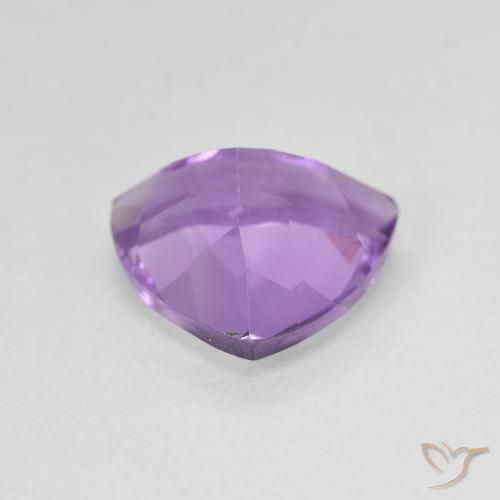 Ametista Viola scuro naturale da 2.32 ct, Taglio trillion, VVS-VS