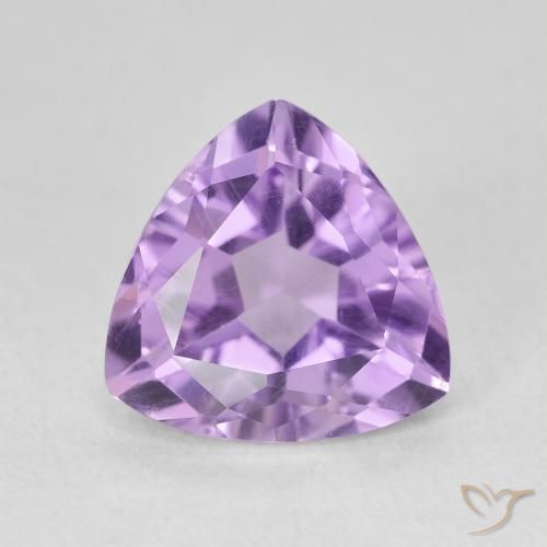 2.97ct Naturale viola vivido Ametista, Taglio trillion, VVS-VS