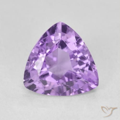 2.78ct Naturale viola vivido Ametista, Taglio trillion, VVS-VS