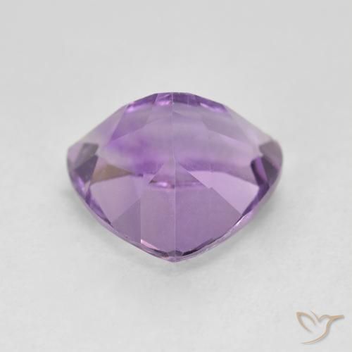 Ametista violaceo naturale da 3.07 ct, Taglio trillion, VVS-VS