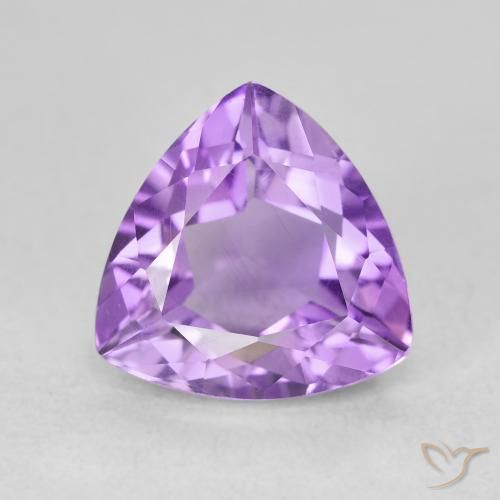 3.11ct Naturale violaceo Ametista, Taglio trillion, VVS-VS