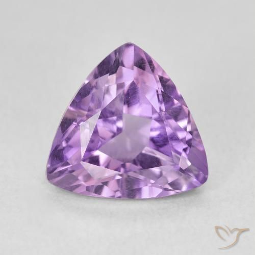 2.82ct Naturale Viola violaceo medio Ametista, Taglio trillion, VVS-VS