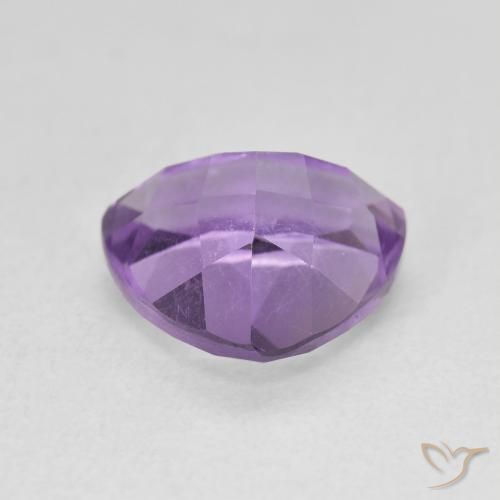 Ametista Deep Iris Violetta naturale da 2.99 ct, Taglio trillion, VVS