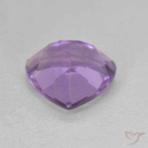 Ametista viola vivido naturale da 2.99 ct, Taglio trillion, VVS-VS