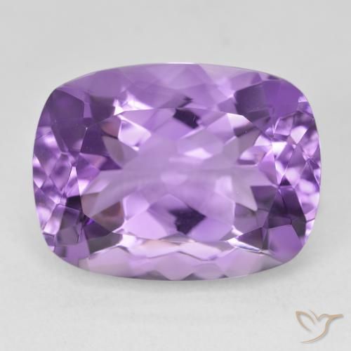 18.46ct Naturale Viola medio Ametista, Cuscino, VVS