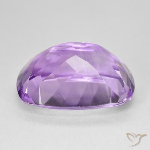 Ametista Viola medio naturale da 18.46 ct, Cuscino, VVS