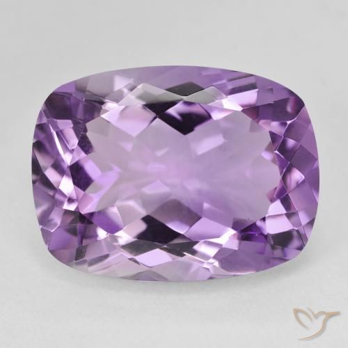 18.10ct Naturale violaceo Ametista, Cuscino, VVS